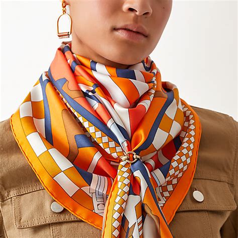 hermes how to tie a scarf|ways to wear hermes scarf.